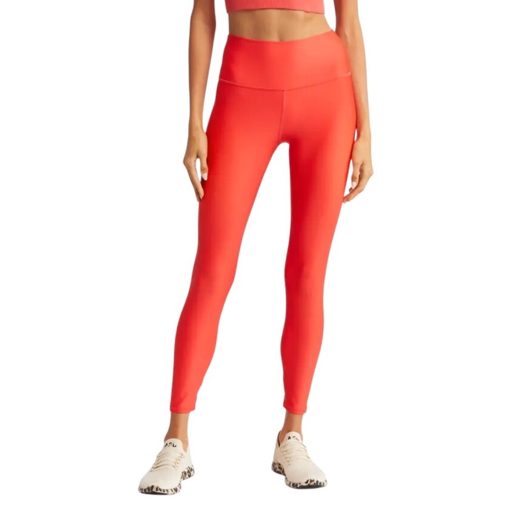 Alo Yoga 7/8 High-Waist Airlift Legging Red Hot Summer S